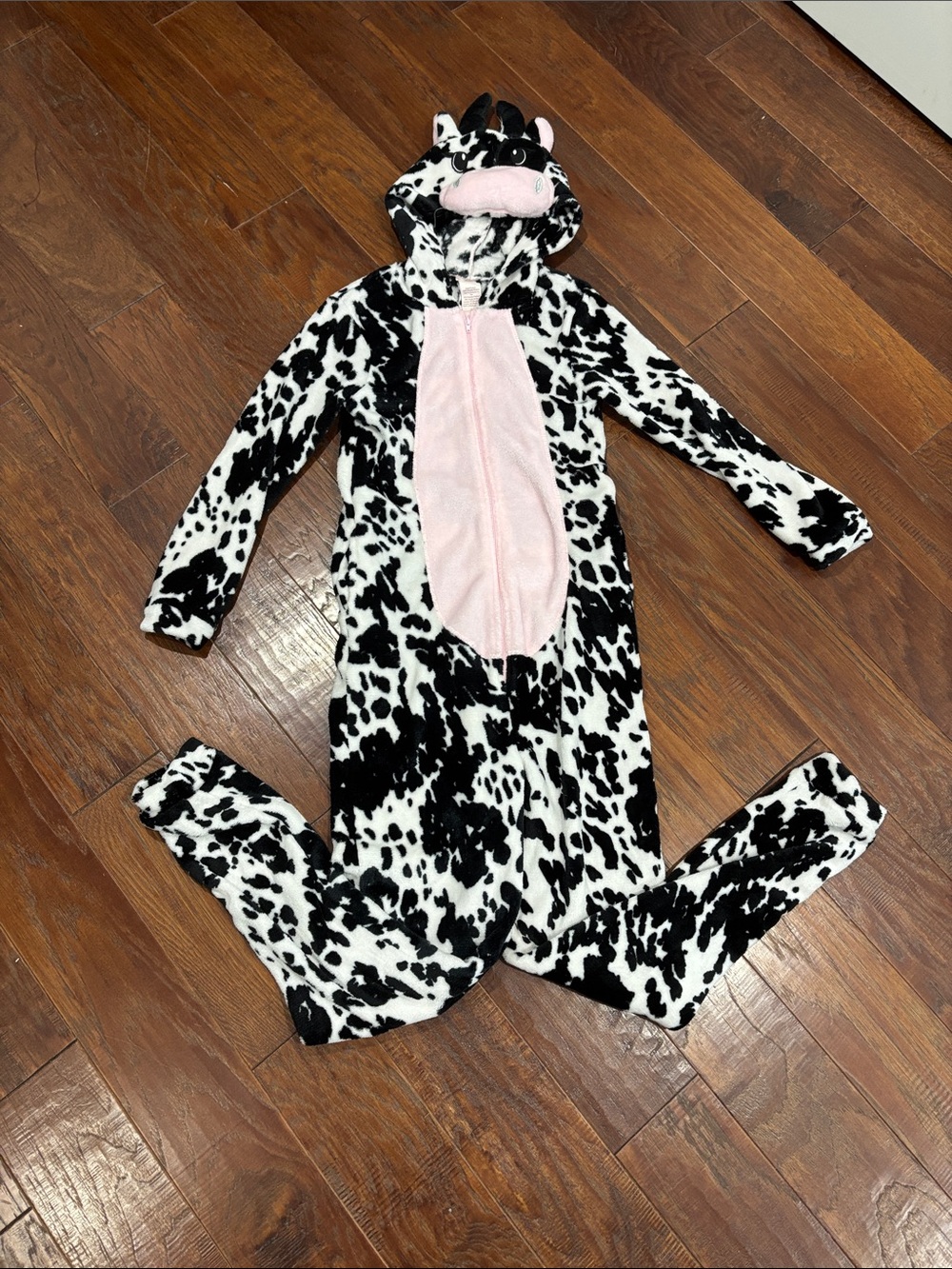Secret Treasures Black and White Cow Onesie